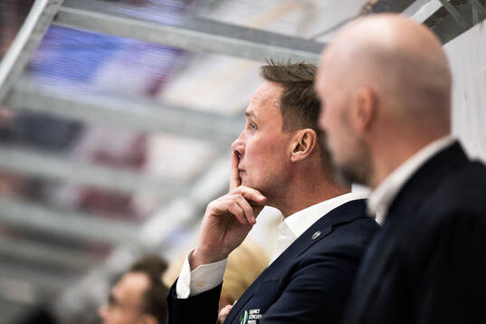Frölundas tränare Roger Rönnberg
