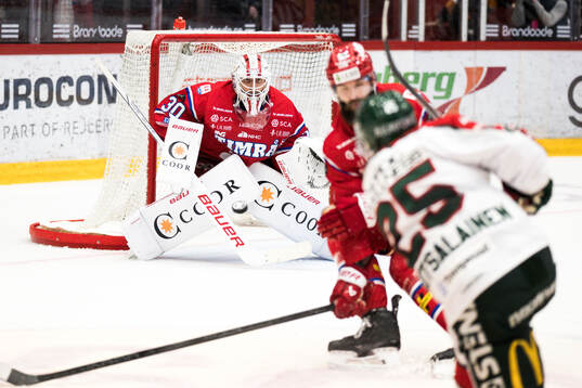 Timrås målvakt Jacob Johansson