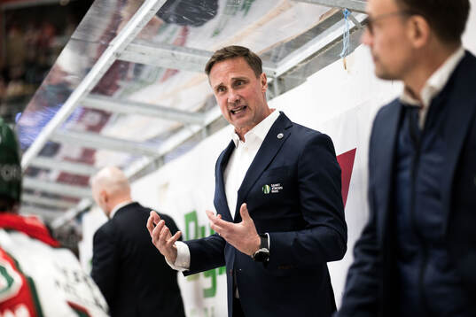 Frölundas tränare Roger Rönnberg