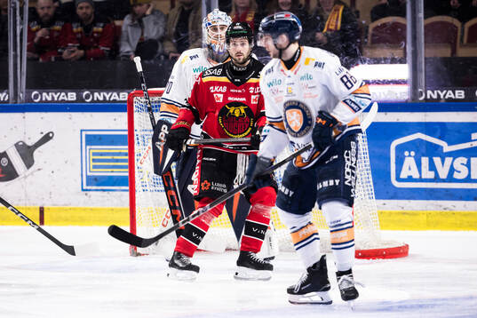 Luleås Mathias Bromé och David Lilja