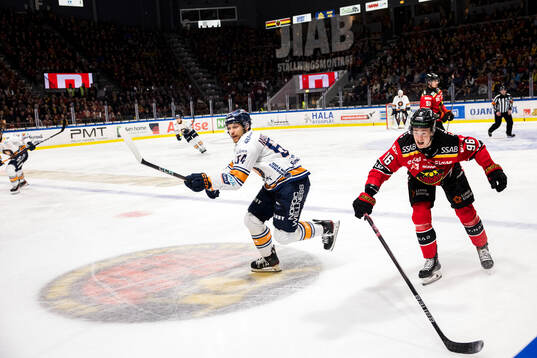 Växjös Eric Martinsson och Luleås Pontus Andreasson