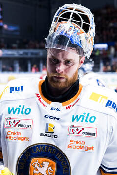 Växjös målvakt Adam Åhman
