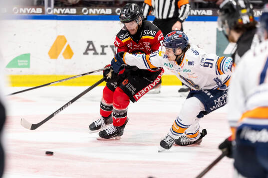 Luleås Brian O'neil och Växjös Felix Robert