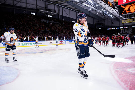 Växjös Marcus Sylvegård deppar