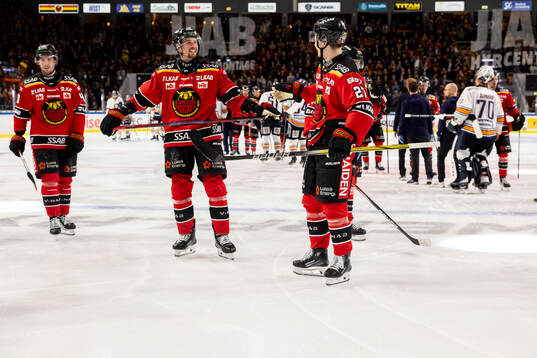 Luleås Oskari Laaksonen, Eetu Koivistoinen och David Lilja