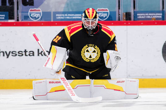 Brynäs målvakt Ludvig Persson