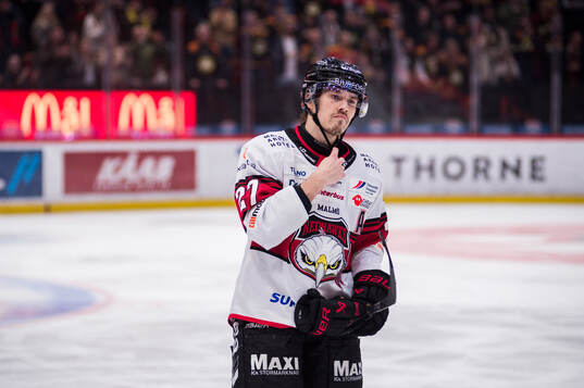 Malmö Redhawks Henrik Haapala deppar