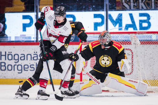 Och Brynäs målvakt Ludvig Persson