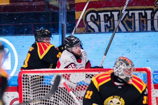Brynäs Johannes Kinnvall och Malmö Redhawks Carl Persson