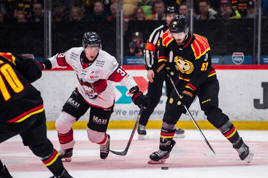 Malmö Redhawks Lassi Thomson och Brynäs Jack Kopacka
