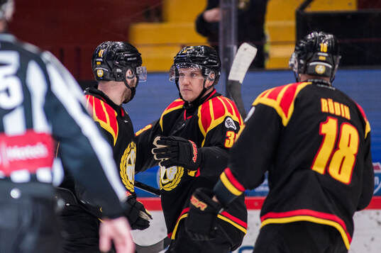 Brynäs Jakob Silfverberg jublar