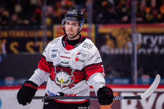 Malmö Redhawks Nikola Pasic deppar