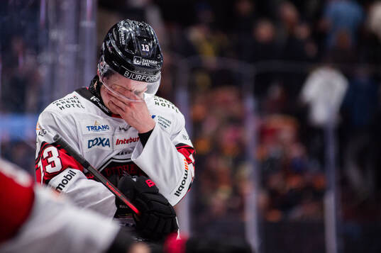 Malmö Redhawks Petter Vesterheim deppar