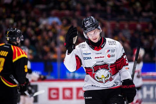 Malmö Redhawks Joona Ikonen deppar