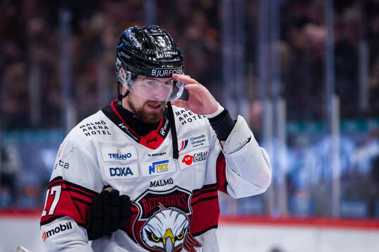 Malmö Redhawks Johan Ivarsson deppar