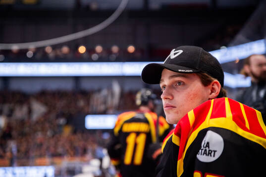 Brynäs målvakt Oscar Westman