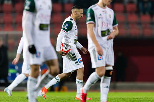 Skövde AIKs Liam Samuelsson deppar