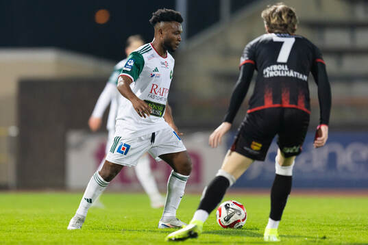 Skövde AIKs Enock Kwakwa