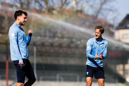 Malmö FFs Colin Rösler och Erik Botheim