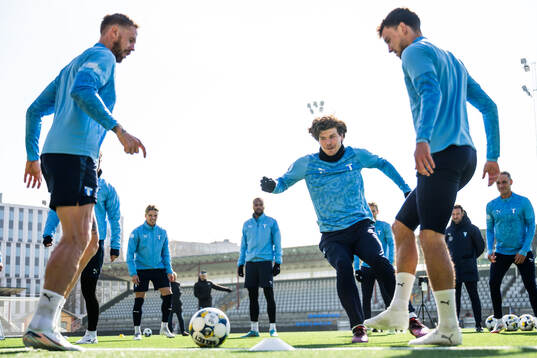 Malmö FFs Pontus Jansson, Oliver Berg och Colin Rösler