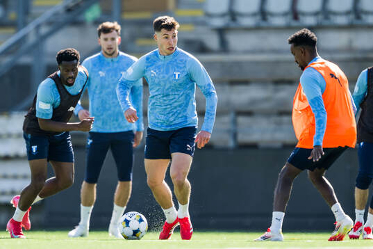Malmö FFs Lasse Berg Johnsen