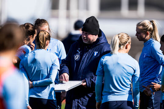 Malmö FFs tränare Jonas Valfridsson