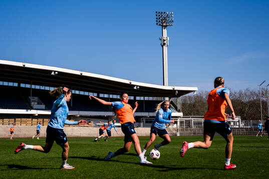 Malmö FFs Alexia Mitkovska och Ellen Löfqvist
