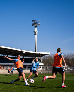 Malmö FFs Alexia Mitkovska och Ellen Löfqvist
