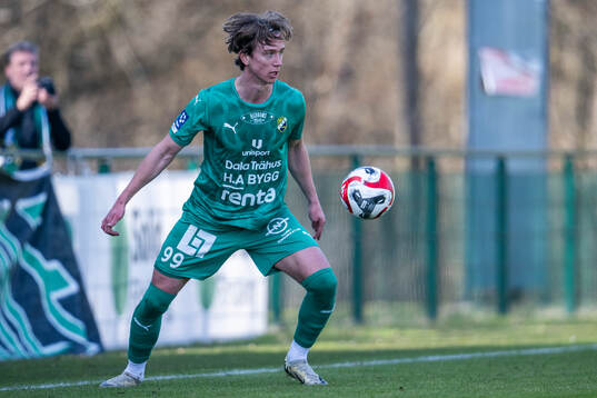 Ljungskile SKs Lukas Lindholm Corner