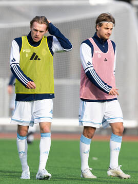 Gefles Oskar Karlsson och Måns Berggren