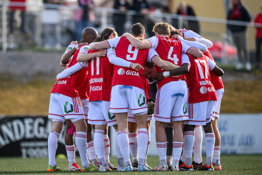 Sandvikens IFs spelare samlas