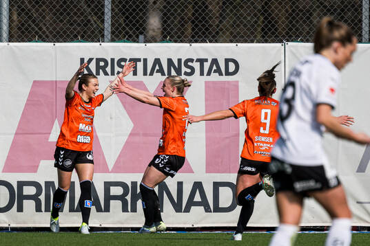 Kristianstads Beata Olsson jublar