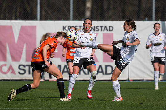 Kristianstads Sofia Reidy, Häckens Elin Rubensson och