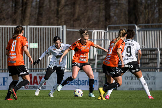 under fotbollsmatchen i Damallsvenskan mellan Kristianstad