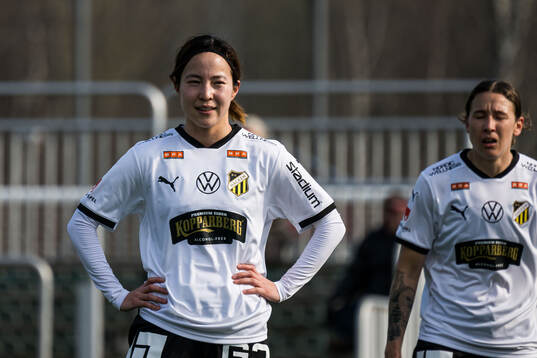 Häckens Hikaru Kitagawa och Tabby Tindell deppar