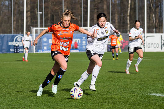 Kristianstads Remy Siemsen och Häckens Hikaru Kitagawa