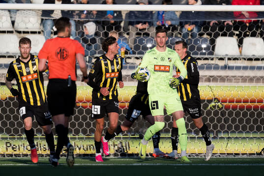 Häckens målvakt Andreas Linde