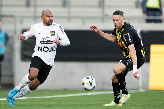 Brommapojkarnas Serge-Junior Martinsson Ngouali och
