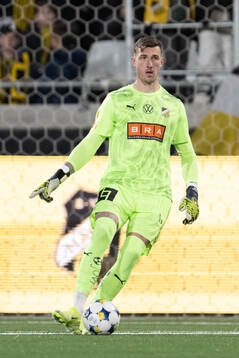 Häckens målvakt Andreas Linde
