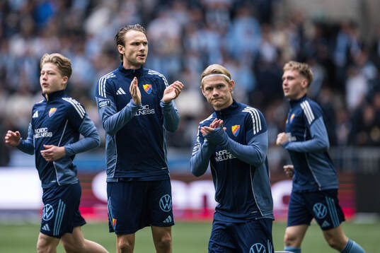 Djurgårdens Albin Ekdal och Tobias Gulliksen