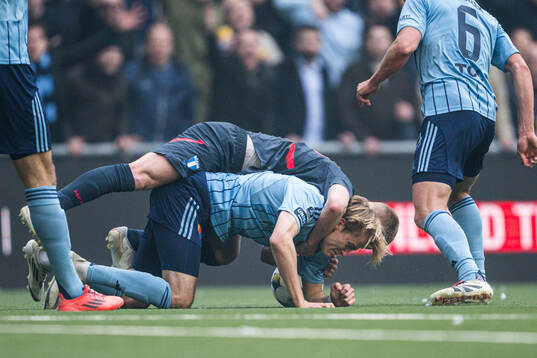Malmö FFs Anders Christiansen och Djurgårdens Oskar