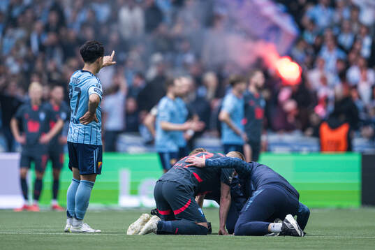 Malmö FFs Anders Christiansen får vård