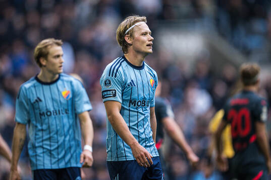 Djurgårdens Tobias Gulliksen deppar