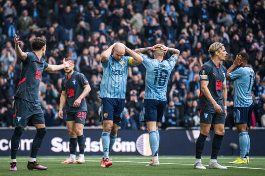 Djurgårdens Marcus Danielson deppar
