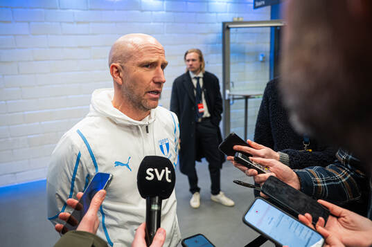 Malmö FFs tränare Henrik Rydström