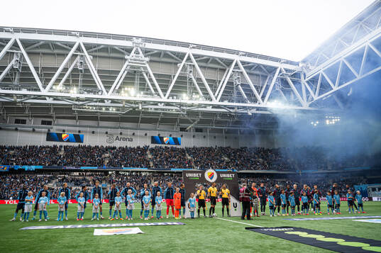 Djurgårdens och Malmö FFs spelare