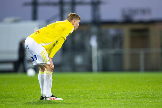 Falkenbergs Gabriel Johansson deppar