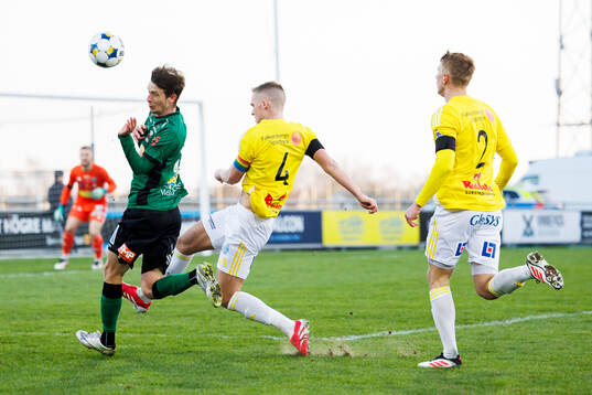 Varbergs Olle Edlund och Falkenbergs Tim Stålheden