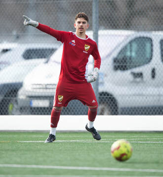 IFK Hässleholms Ermal Jasahanica i matchen mellan IFK