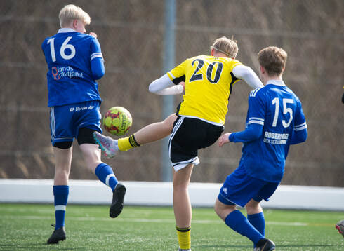 IFK Hässleholms Hampus Frick Salheden i matchen mellan IFK
